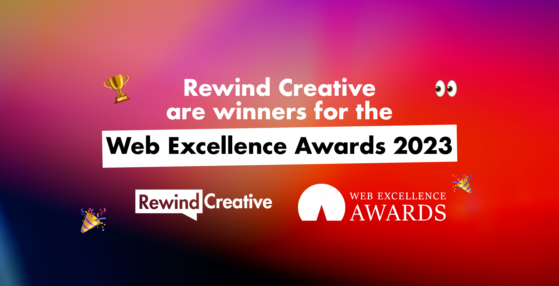 rewind creative wins at the web excellence awards blog cover image